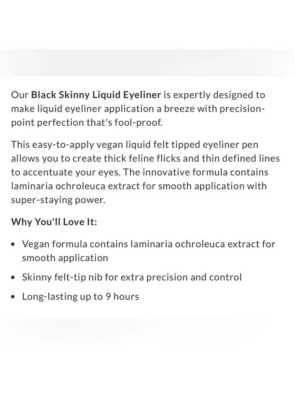 Eyeko skinny liquid